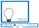Bright Idea Personal Stationery by Tenisha Proctor