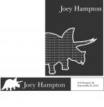Dinosaur Joe Personal Stationery by Gretchin Anderson