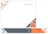 angles and rectangles Personal Stationery by lauramacchia
