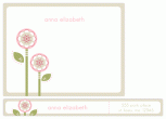 Spring Beauties Personal Stationery by Laura Hankins