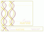Two Braids Personal Stationery by . design lotus .