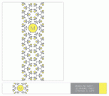 Lemon Lace Personal Stationery by Laura Hankins