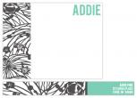 Japanese Stencil Personal Stationery by hannahcloud design