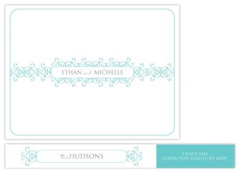 Vintage Couple Personal Stationery