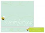 A note from Bee Personal Stationery by Neeti Kapadia