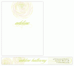 Buttercup Charm Personal Stationery by . design lotus .