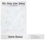 The News Personal Stationery by Susan Schneider