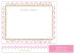 Delicate Lace Personal Stationery by Daily Sip Studios