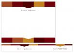 Tonal Blocks Personal Stationery by Sarah Yacko Design