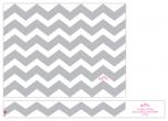 chevron stripes Personal Stationery by christine