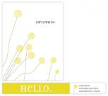 Billy Buttons Personal Stationery by Arden Reed Designs