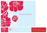 Floppy Flowers Personal Stationery by Lucy Limelight