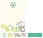Spirographic Personal Stationery by Stacy Kron