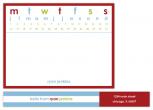 Letters and Numbers Personal Stationery by Daily Sip Studios