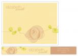 Flower Doodle Personal Stationery by Gakemi Art+Design