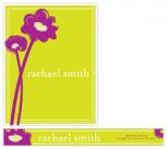 painted flowers Personal Stationery by Neeti Kapadia