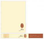 Thumbprint Personal Stationery by Studio Celeste