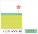 Bloomy Star Personal Stationery by Kellie Medivitz