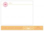 Fiore Personal Stationery by BelieveNotes