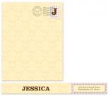 Personalized Postage Personal Stationery by Susan Schneider