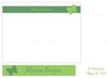 Butterfly Whisper Personal Stationery by Simply Paige