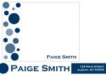 Bubble Note Personal Stationery by Simply Paige