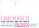 A Sweet Hello Personal Stationery by Mulberry & Marie