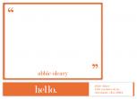 Punctuation Please Personal Stationery by Carrie O'Neal