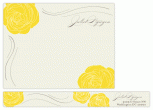Golden Afternoon Personal Stationery by . design lotus .