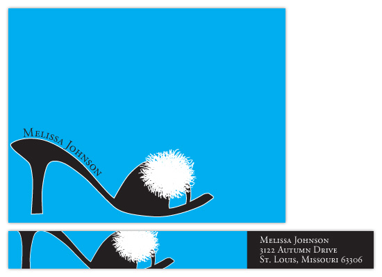 I Heart Shoes Personal Stationery