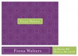 octo grid Personal Stationery by lisa Trager