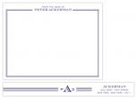 the gentleman Personal Stationery by The Social Type