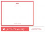 Heart to Heart Personal Stationery by evelyn 