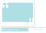 Talk Bubble Personal Stationery by evelyn 