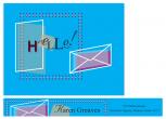 Retro Envelope Personal Stationery by LisaT
