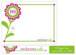 Pushed Posy Personal Stationery by 2 june bugs
