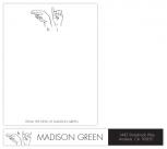 Sign Language Hi Personal Stationery by Stephanie Casino