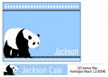 PANDA NOTE Personal Stationery by ERIN MCKENZIE