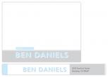 Urban Male Personal Stationery by Kate Sawyer