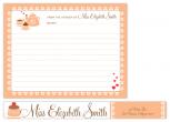 tea and cake Personal Stationery by Gakemi Art+Design