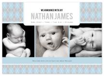 Argyle Welcome Baby by .Laura Hippe.