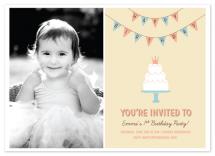 Cake and Banner by Paper and Parcel