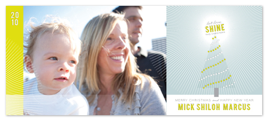 holiday photo cards - Let LOVE shine by Design Lotus