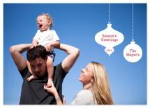 Simple Season's Greetings by Saddle Stitch Studio