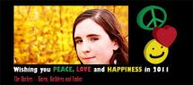 Peace, Love & Happiness... by Karen Hurley