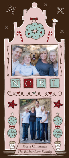 holiday photo cards - Noel City Flat