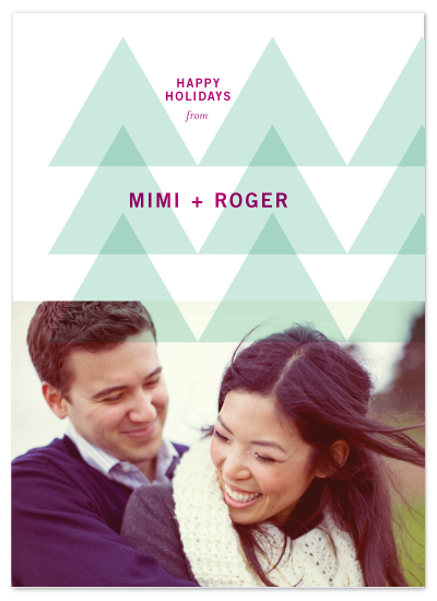 holiday photo cards - Modern Forest by Precious Bugarin Design
