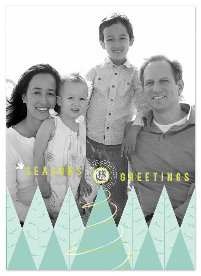 holiday photo cards - Above the Tree Tops by Design Lotus