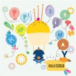Colorful Birthday by M. Lee