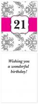 Damask Birthday Dreams by Laurel Goodroe